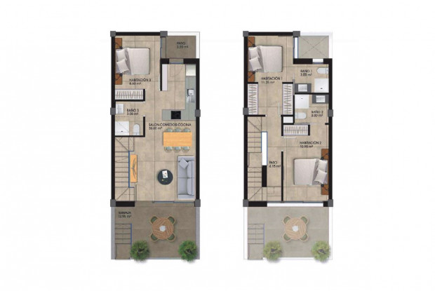 Image No.10-2 Bed Townhouse for sale