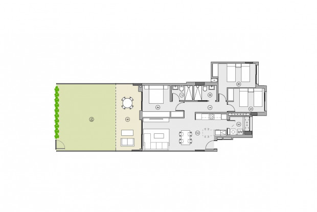 Image No.14-3 Bed Apartment for sale