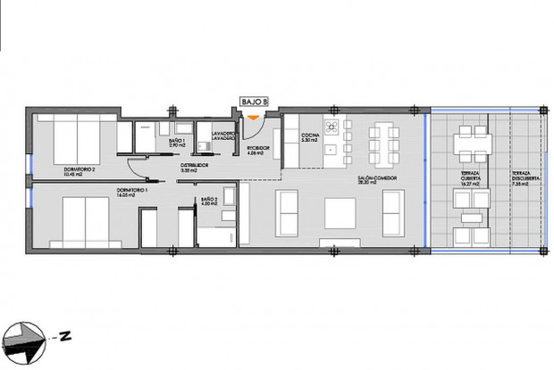 Image No.12-3 Bed Apartment for sale