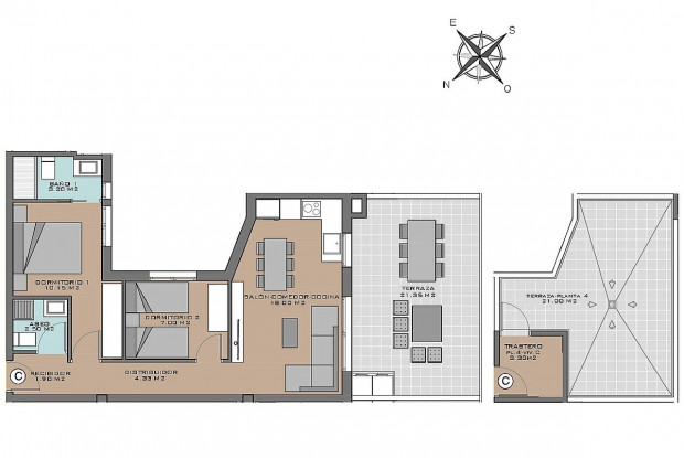 Image No.10-3 Bed Penthouse for sale