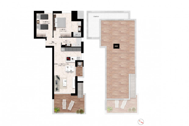 Image No.11-2 Bed Apartment for sale