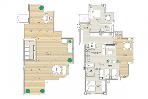 Image No.17-3 Bed Penthouse for sale
