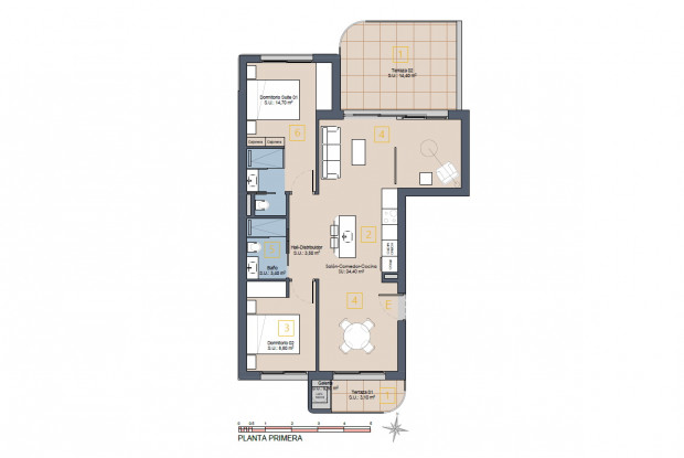 Image No.15-3 Bed Apartment for sale