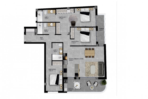 Image No.12-2 Bed Penthouse for sale