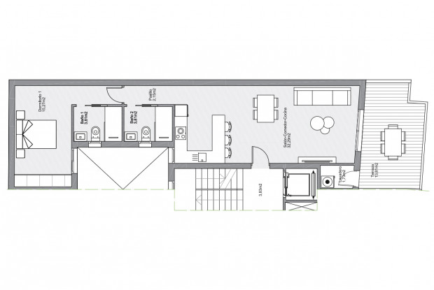 Image No.9-2 Bed Apartment for sale