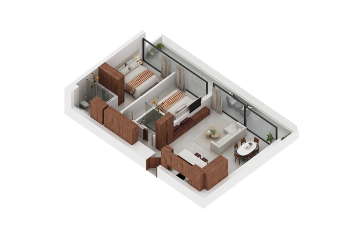 Image No.5-2 Bed Apartment for sale