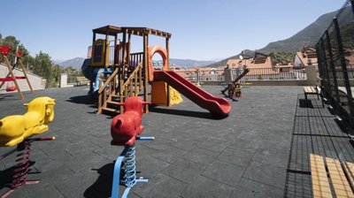 Modern Fethiye Town Apartments - Play area