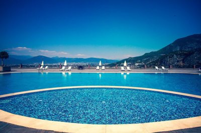 Modern Fethiye Town Apartments - Large shared pool