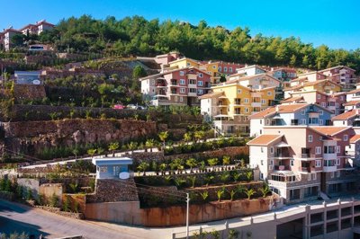 Modern Fethiye Town Apartments - Hillside location