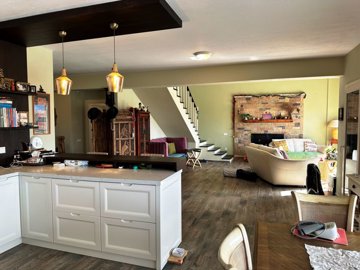 Serene Dalyan Duplex Villa For Sale - View from kitchen to the lounge