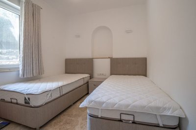 Secluded Dalaman Property For Sale - Furnished twin bedroom