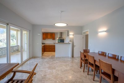 Secluded Dalaman Property For Sale - Large space with dining area and terrace access
