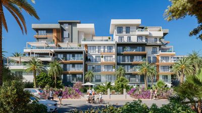 Blissful Antalya Property For Sale In Antalya - One modern apartment building