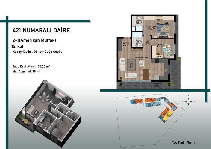 Image No.12-2 Bed Apartment for sale