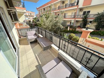 A Beautifully Renovated Apartment For Sale In Didim - Balcony with local views