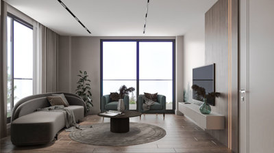 Antalya Smart Home Property Investments For Sale - Bright and airy living space