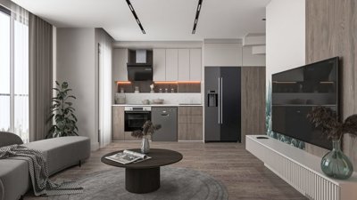 Antalya Smart Home Property Investments For Sale - Lounge to the kitchen