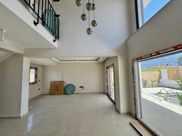 Superior Detached Fethiye Property For Sale - Vast lounge area with pool access