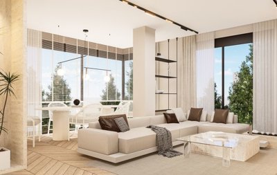 Superb Antalya Investment Properties For Sale - Large windows for ample natural light