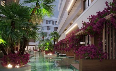 Striking Investment Properties In Antalya For Sale - Oasis-like social areas