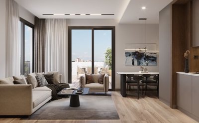 Striking Investment Properties In Antalya For Sale - Modern living area