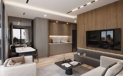 Striking Investment Properties In Antalya For Sale - Lounge to the kitchen