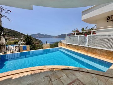 An Idyllic Detached Kalkan Villa For Sale - Sun terraces and enticing pool