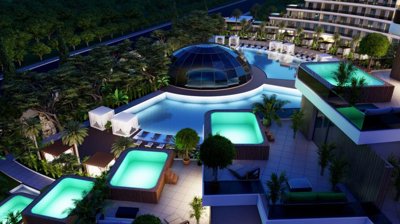 Ultra-Modern Investment Properties For Sale In Altintas, Antalya - Options with private pools