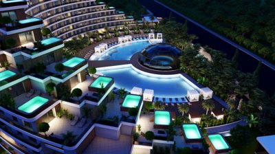 Ultra-Modern Investment Properties For Sale In Altintas, Antalya - Ambient lighting