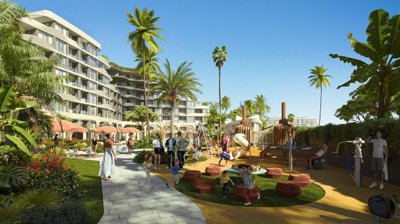 Deluxe Investment Properties For Sale In Antalya - Social landscaped areas