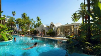 Deluxe Investment Properties For Sale In Antalya - Oasis communal pool