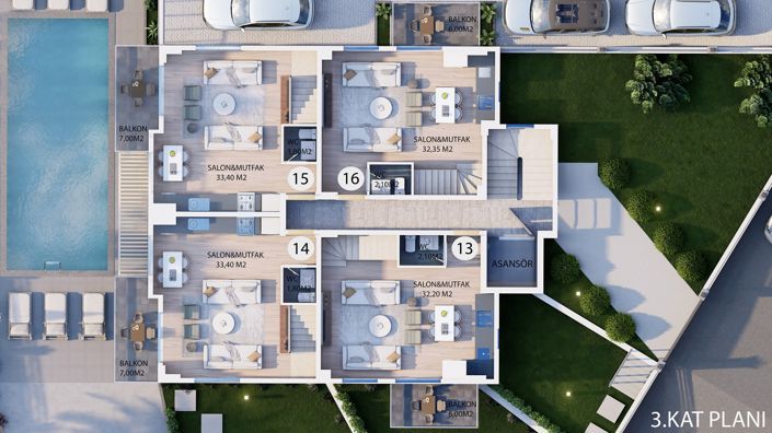 Image No.11-2 Bed Apartment for sale