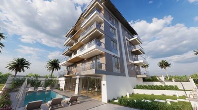 Duplex Property Investments For Sale In Fethiye Town - Residents parking