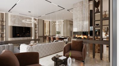 Investment Properties For Sale In Antalya - Stylish lounge