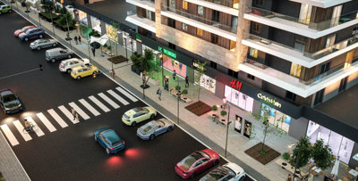 Notable Investment Properties For Sale In Antalya - Secure parking for visitors