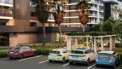 Notable Investment Properties For Sale In Antalya - Parking for visitors