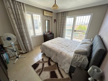 Fully Furnished Semi-Detached Villa For Sale In Didim – First double bedroom