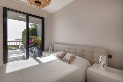 Sea View Apartment In Gumusluk, Bodrum For Sale – Bright and airy double bedroom