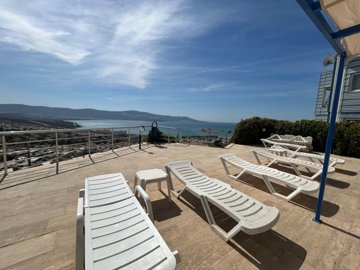 Notable Sea View Penthouse For Sale In Akbuk, Didim - Sea view terraces