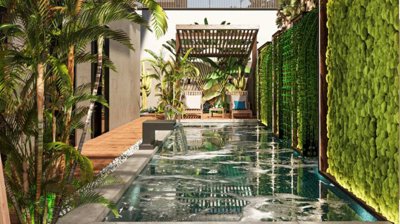 Antalya Smart-Home Property Investments For Sale In Muratpasa - Pool with a water feature