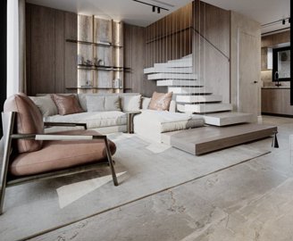 Nearing Completion Bodrum Properties For Sale - Light and airy lounge