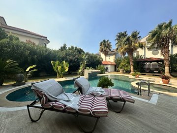 Prestigious Villa For Sale In Central Dalyan - Lounging sunbathing terraces