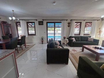 Attractive Detached Property For Sale In Dalyan, Mugla - Open-plan lounge