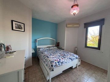 A Traditional Garden Apartment With Modern Accents Is For Sale In Dalyan - Spacious double bedroom