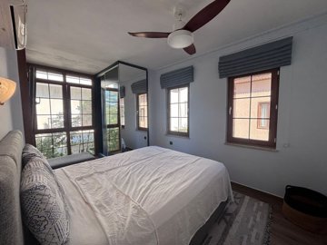 Renovated Apartment For Sale In Dalyan - Spacious double bedroom