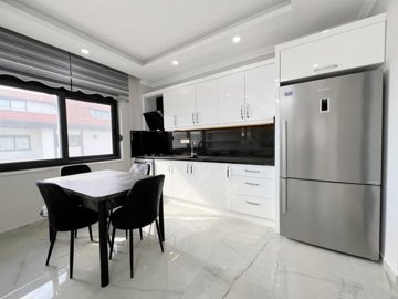 Sea View Alanya Penthouse For Sale With A Shared Pool - Fully fitted and equipped kitchen