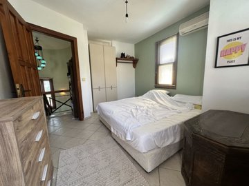 Ready-To-Move Dalyan Villa For Sale With Communal Gardens & Pool - Spacious double bedroom