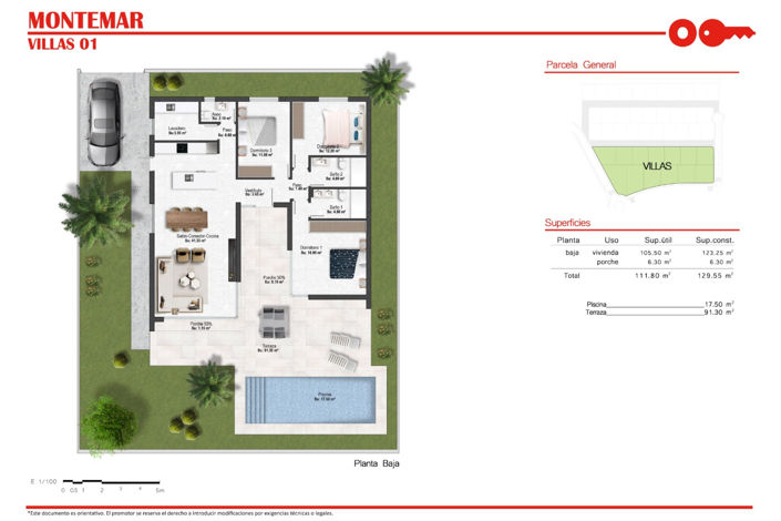 Image No.12-3 Bed Villa for sale