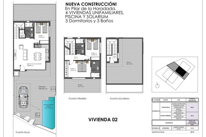 Image No.34-3 Bed Townhouse for sale