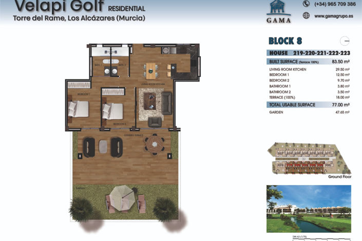 Image No.34-2 Bed Apartment for sale